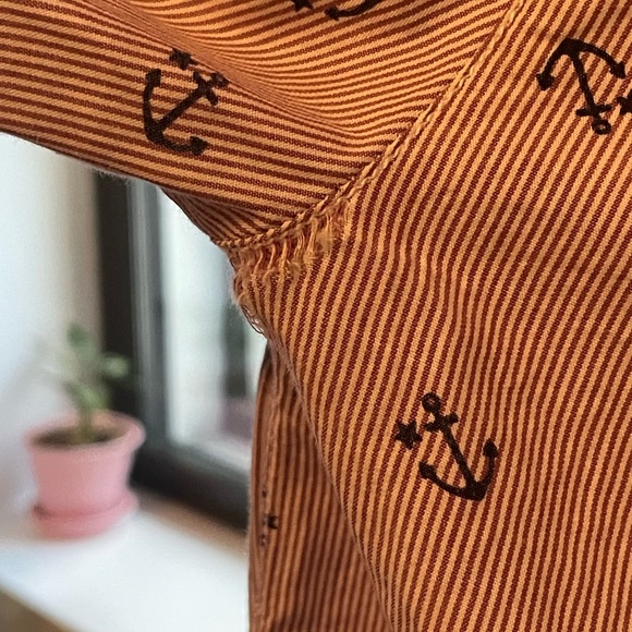 Tommy Hilfiger Nautical Print 100% Cotton Button-Up Shirt 👔 - Picture 6 of 7